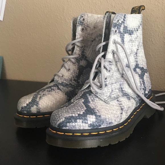 Dr. Martens Shoes - Dr Martens Pascal Snakeskin Boots
